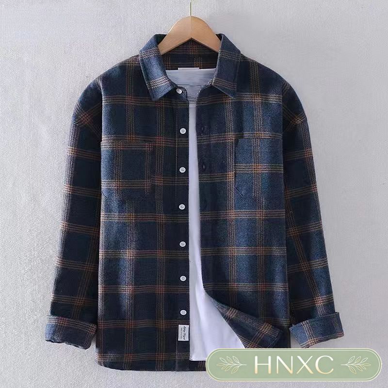 HNXC Women's Fashion POLO Neck Autumn Winter Long Sleeve Casual Blouses & Shirts Classic Exquisite