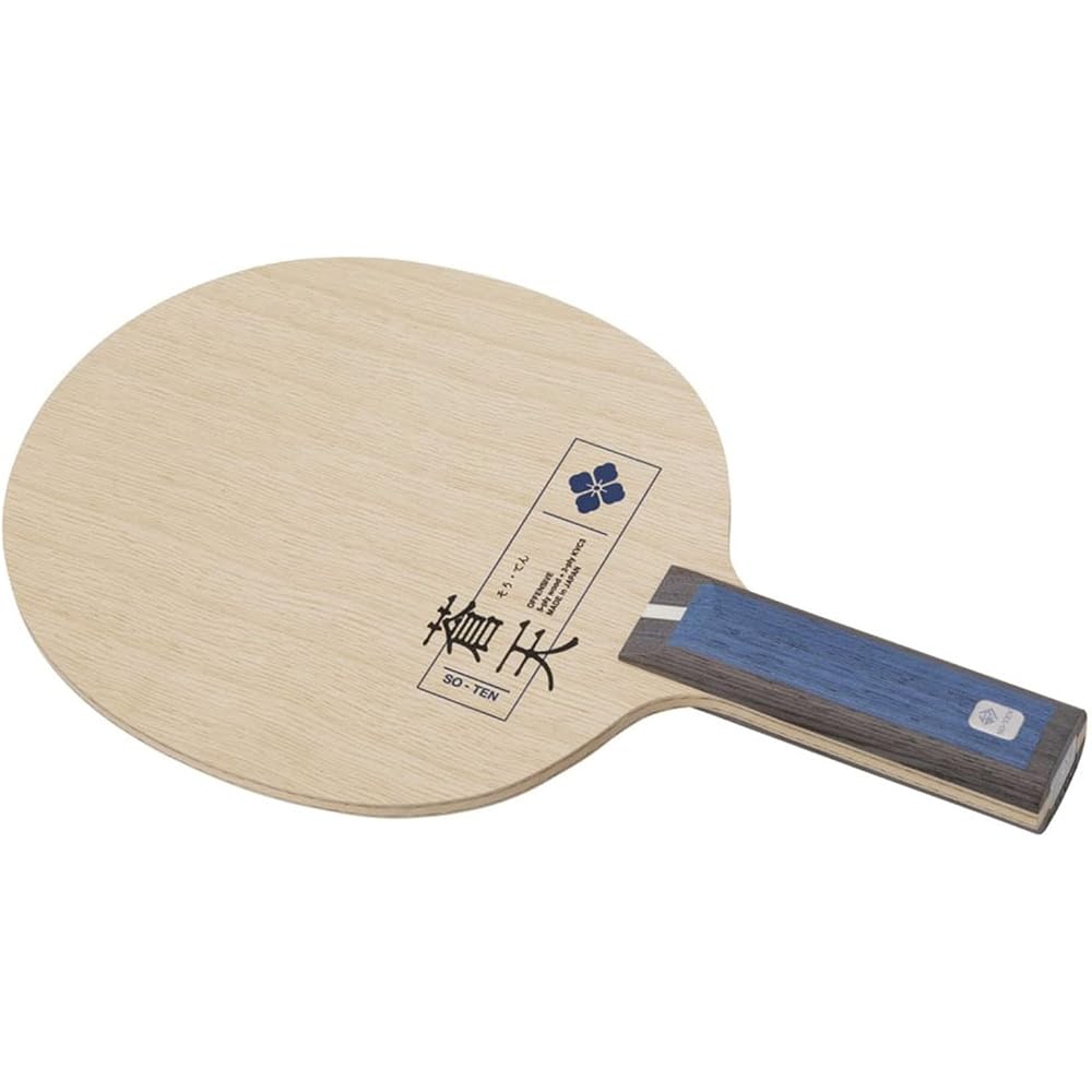 Nittaku Soten Shakehand Table Tennis Racket Straight NC0487 Lightweight Durable Design