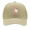 Ho Ho Ho Santa Claus Christmas Candy Cane Sandwich Baseball Cap Sun Cap Outdoor Workouts Hat