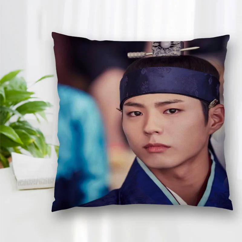 Hot Sale Custom Decorative Pillowcase Park Bo Gum Square Zippered Pillow Cover Best Nice Gift  35X35cm 45x45cm