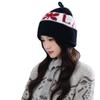 Fair Island Style Retro Jacquard Knitted Wool Hat Autumn and Winter Versatile Face showing Small Warm Hat Outdoor Windproof Pullover Hat