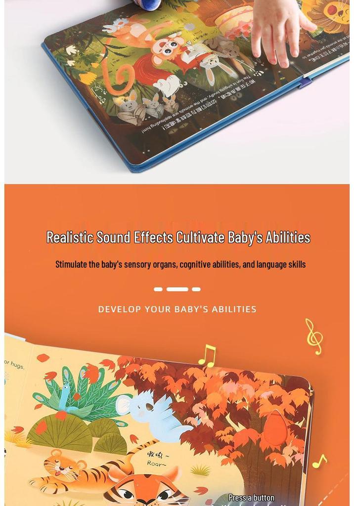 Wonderful Nature Sound Book: Early Education Picture Book for Babies and Toddlers 0-3 Years