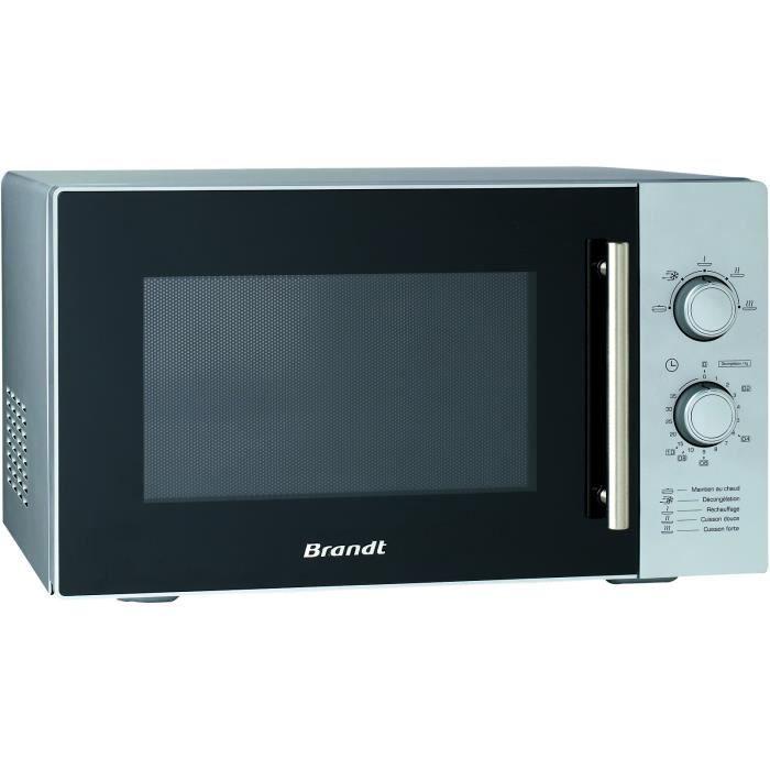 BRANDT SM 2602S Silver Single-function Freestanding Microwave - 26 L - 900 W