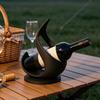 Handgefertigter Weinflaschenhalter 3D-gedruckter Weinregal Moderne Weinlagerung Dekoration Küchentheke