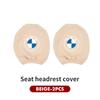 QAED6 For BMW Car Seat Headrest Pillow Cover Dust Dirty-proof Protective Cover Accessories E46 E90 E60 F10 E39 F30 E36 E87 E90 E30 E53