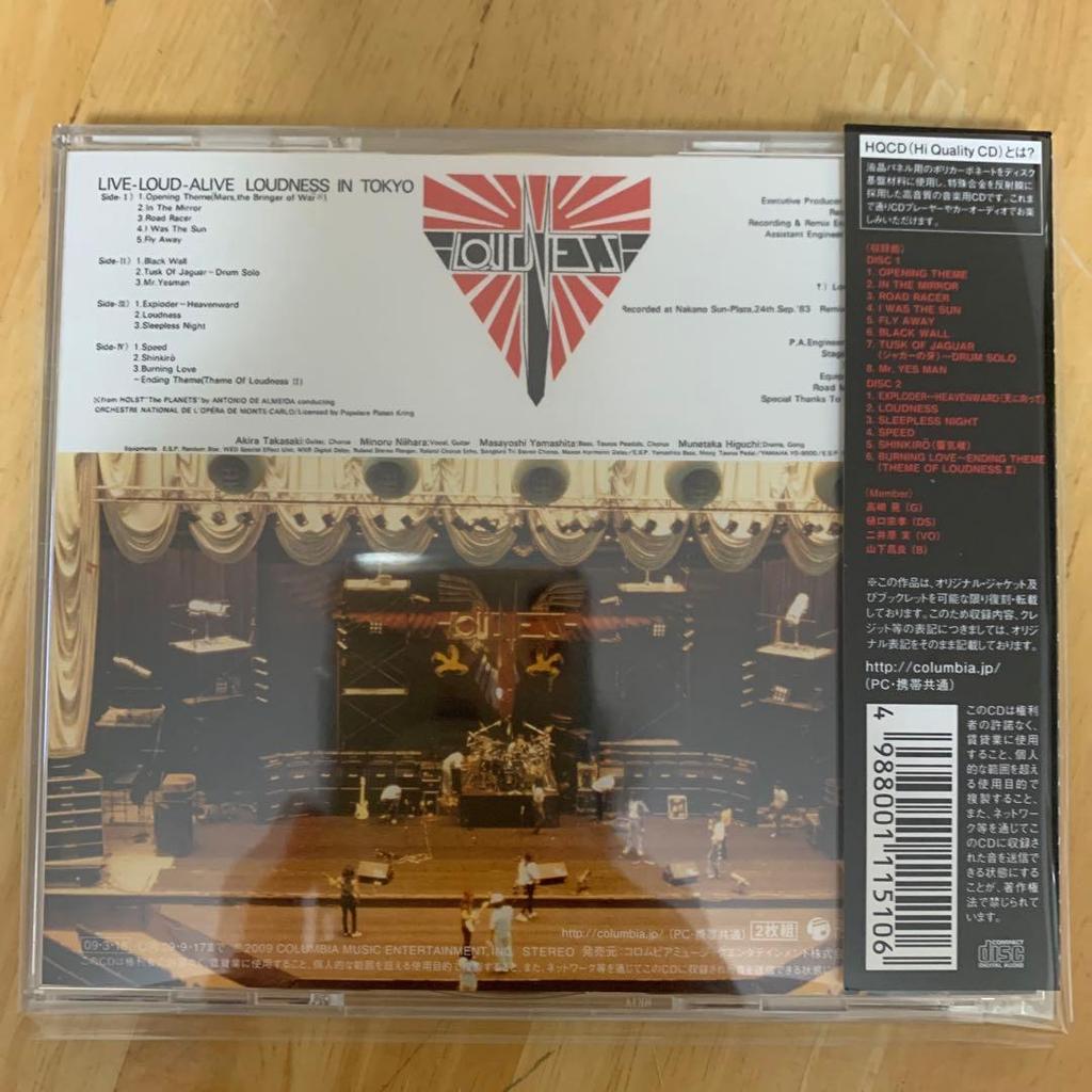 Used LIVE-LOUD-ALIVE LOUDNESS IN TOKYO Edition Ion