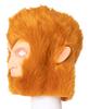Clearstone Monkey Rubber Mask, Unisex, Brown, for Halloween Cosplay
