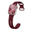 Engraved Strap for Apple watch band 45mm 44mm 42mm 49mm 40mm 41mm Silicone Bracelet Correa iWatch Series 8 9 7 6 5 4 3 Ultra SE