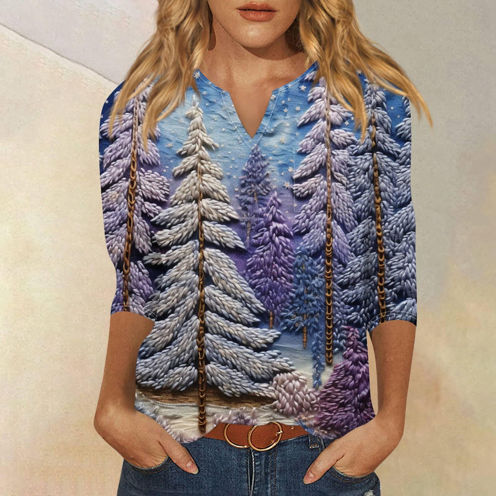 Женская рубашка с рукавом семь дюймов — фото 6