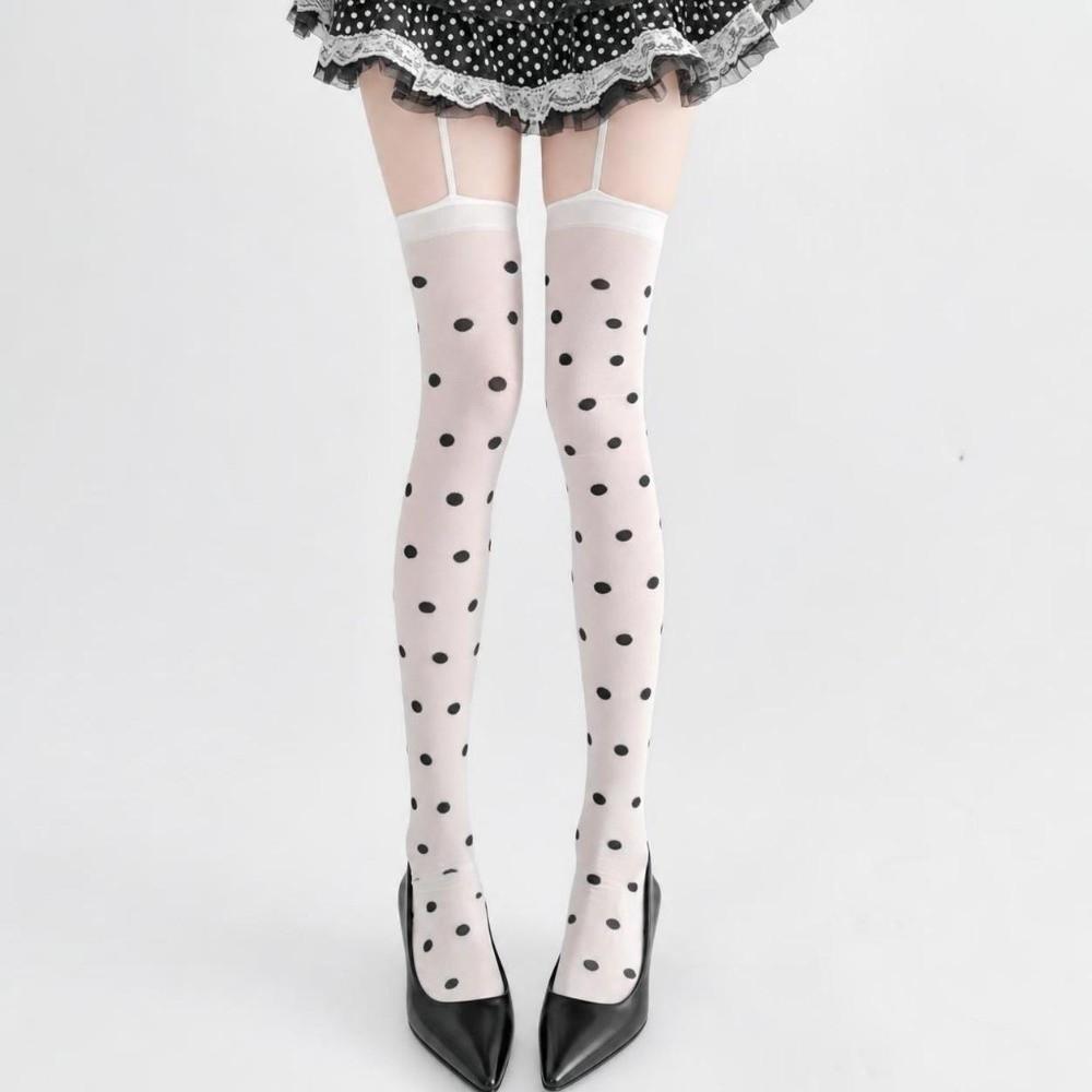 Nylon Thigh High Stockings Breathable Sexy Stockings Versatile Over Knee Stockings Party