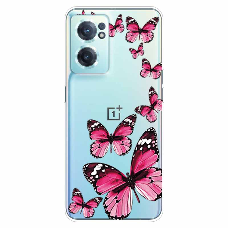 Phone Case For OnePlus Nord CE 2 5G Cover TPU Silicone Soft Cartoon Clear Case for One Plus 10 Pro / CE2 5G Transparent Coque