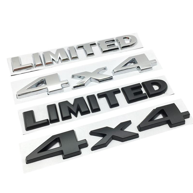 3D Metal 4X4 Limited 75th Anniversary Emblem Sticker Rear Trunk Front Door Side Badge for Jeep Grand Cherokee Compass Wrangler