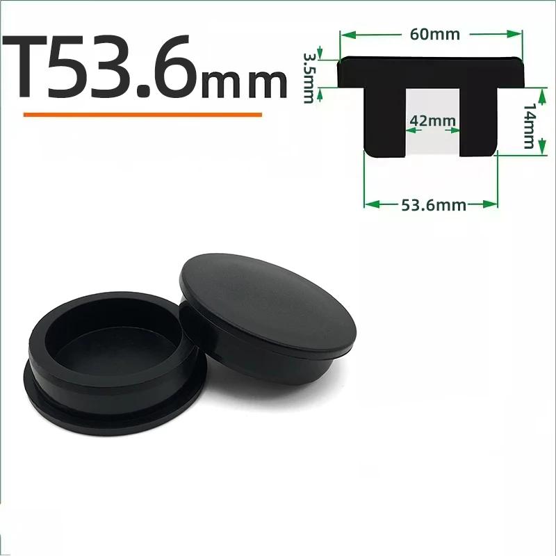 Schwarzer Silikonstopfen Ø 6mm-81,3mm Runde Staubdichte Dichtkappe Hitzebeständiger Silikon-Lochstopfen Dichtungs-Endkappe Schutzhülle