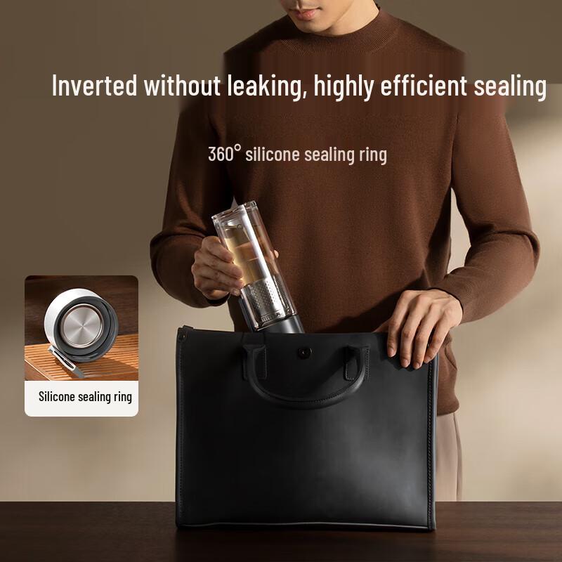 Xiaomi Double-Wall Glass Tea Infuser Cup