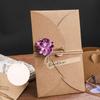 Vintage Blanks Greeting Card DIY Kraft Paper Invitation Greeting Card Suitable for Birthdays Festivals