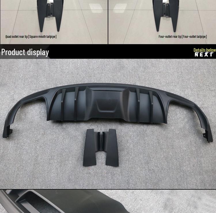 15-17 Ford Mustang RTR Quad Exhaust Rear Diffuser Lip & Body Kit