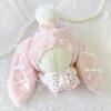 Fluffy Rabbit Kigurumi Cap for Plush Toys (10cm), Pink [Used]