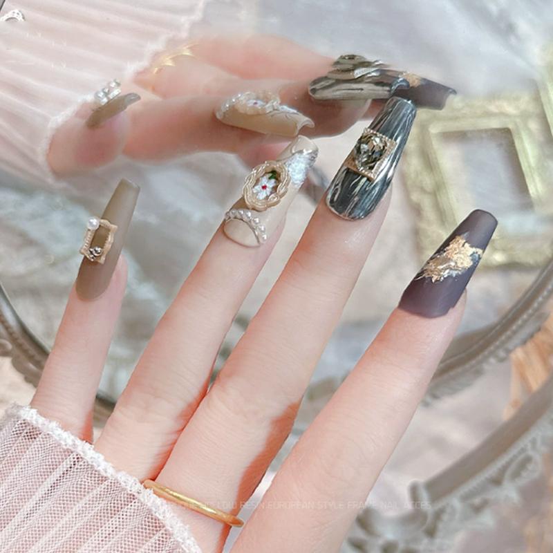 Mini Photo Frame Shape Silicone Nail Mold Nail Stamping Nails Diy Nail Salon Design Stereoscopic Manicure Art Tool