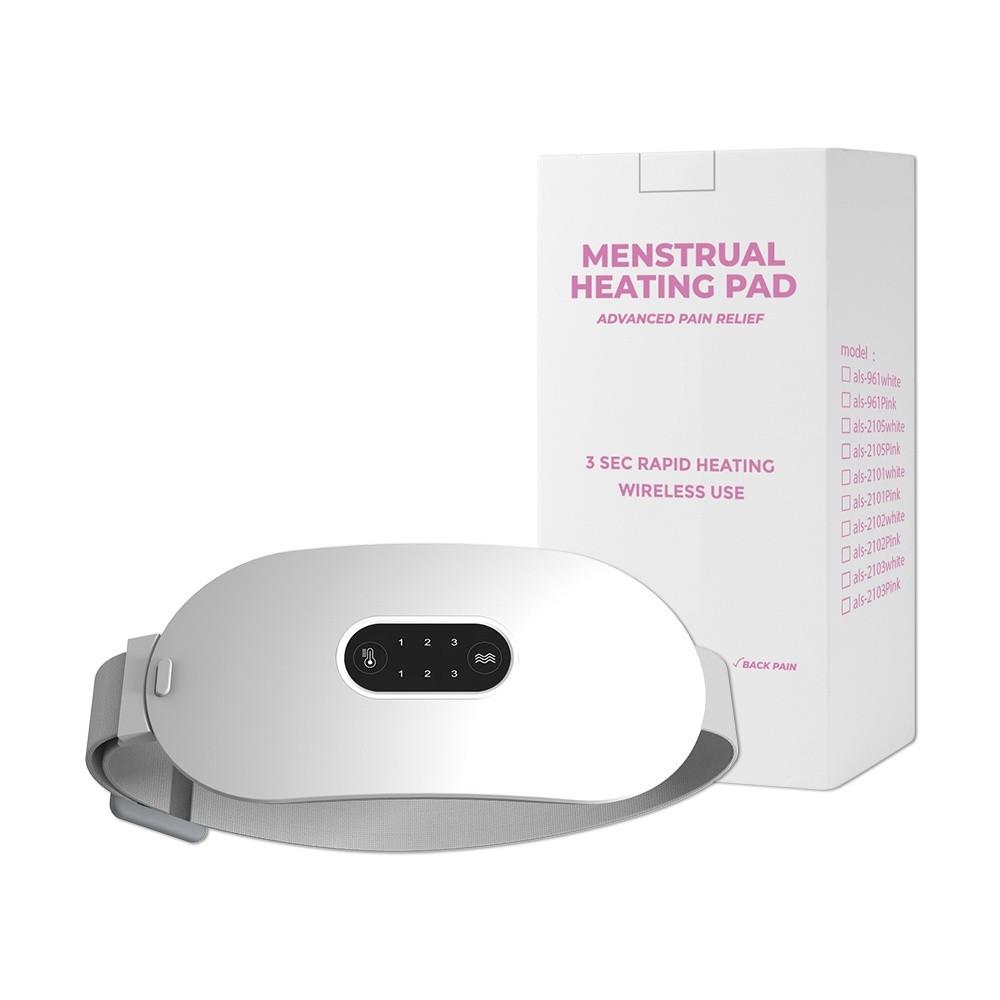 

Портативная электрическая грелка с регулируемой температурой, согревающая пояс для менструальных болей, горячий компресс, массажер для облегчения боли