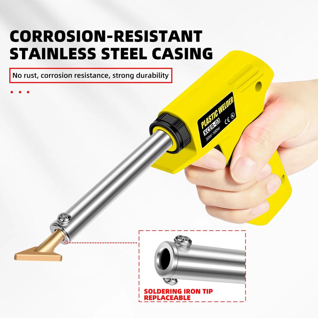 100W Fast Thermal Conductive Soldering Iron,smooth Maintenance Without Damage,high Thermal Conductivity Brass Soldering Iron Tip
