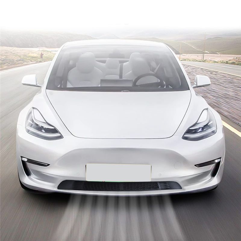 NEW-For Tesla Model 3 2021 2022 2023 Front Grill Mesh, Grid Insert Net Air Inlet Vent Grille Cover Accessories
