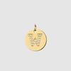 CARLIDANA Classique Minimaliste Alphabet 26 Breloques Lettres en Cristal Collier Pendentif Rond Lettre Acier Inoxydable Collier DIY