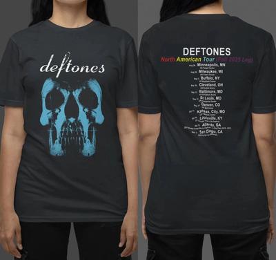 Deftones North American Tour 2025 Fall Tour Leg Fan Gifts Concert Unisex T-Shirt