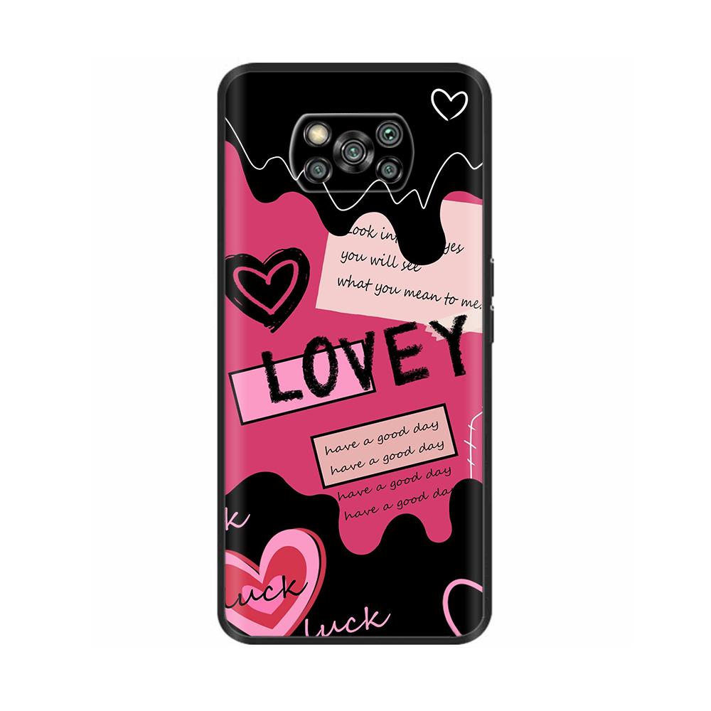 Etui na Poco X3 Pro Motyl Serce Miękkie Płynne Silikonowe Pełna Ochrona Etui dla Xiaomi Poco X3 NFC Pokrowiec Dla Poco X3 PocoX3