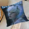 Kpop Group TxT Soobin   Office Cushion Pillowcase Car Cushion Cover45X45CM Lumbar Pillowcase Sofa Pillowcover