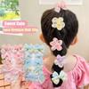 10PCS/Set Lace Orangza Hair Clip Floral Hairbow Cute Hairpin