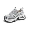 Women Breathable Chunky Sneakers Thick Sole Casual Sport Shoes for Walking Travel Commuting and Everyday Wear Sizes 35-40