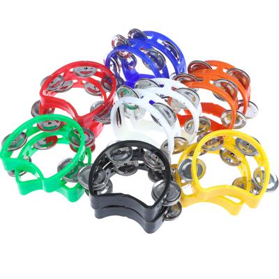 14 tambourins à percussion en plastique