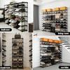 Extra Large Shoe Rack – 4 Columns × 10 Tiers, Holds Up to 72–80 Pairs – Heavy-Duty Stackable Metal Shoe Organizer for Entryway, Closet, Garage