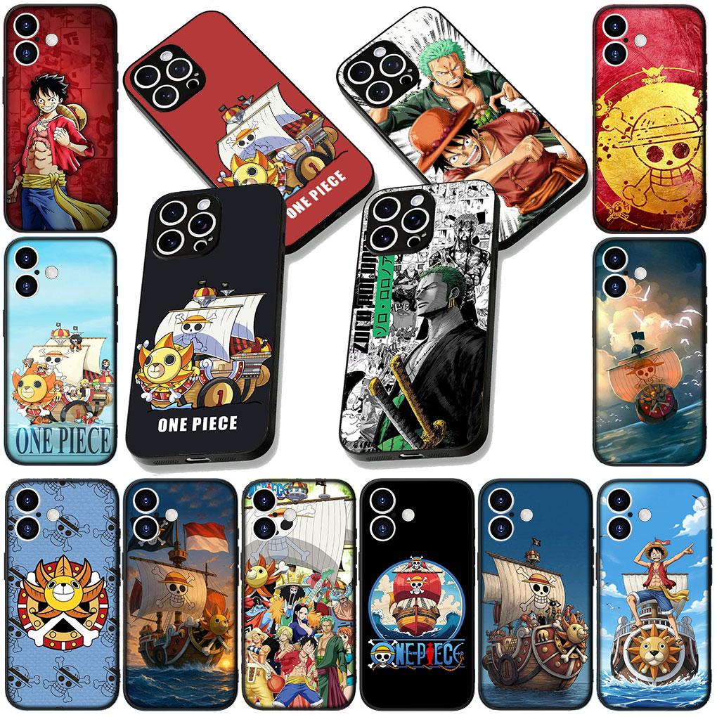 Cover for Apple iPhone 13 12 Mini XS 11 Pro Max 7 8 Plus XR SE 2022 2020 SE3 Phone Case Thousand Sunny One Luffy Piece Zoro
