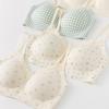 Damen Push-Up BH Nahtlose kabellose BHs Spitze Blumendruck BH Bequeme Damen Sexy Dessous Süße Unterwäsche