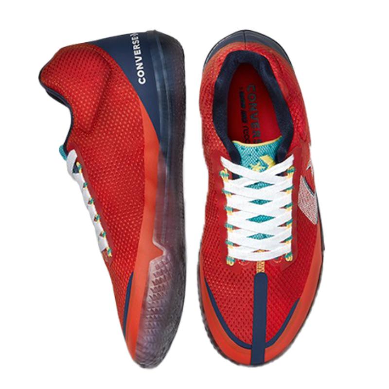 Converse All Star BB Evo Chuck Taylor  Low-top Performance Basketball Shoes Unisex Red and Gray