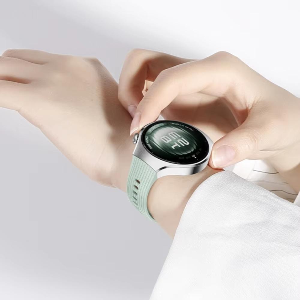 Strap For Huawei Watch 5 46mm No Gaps Original Silicone Watchband for Huawei Watch 5 42mm Smartwatch Band Bracelet for men women