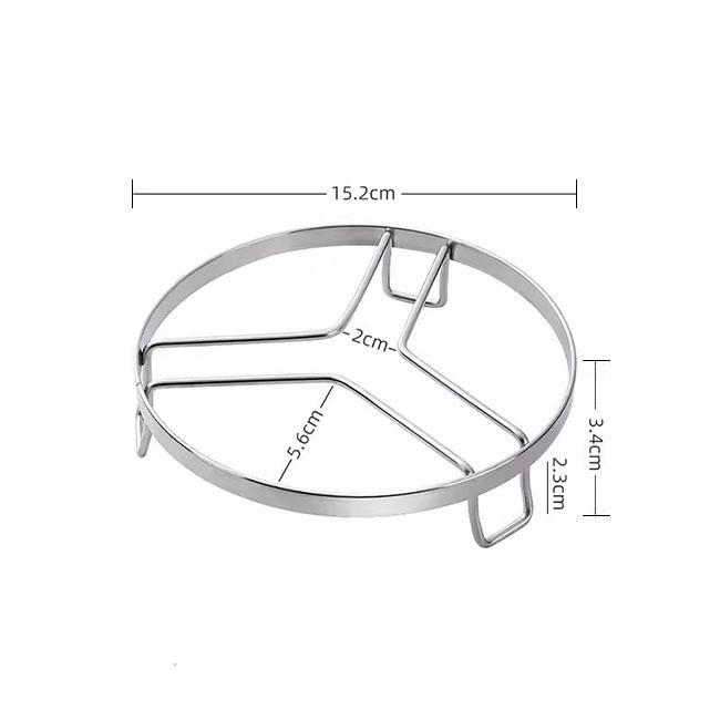 304 Stainless Steel Steamer Rack, Cooling Stand for Steaming Food Air Fryer Pot, Fit for Pressure Cooker - Cooking & Baking