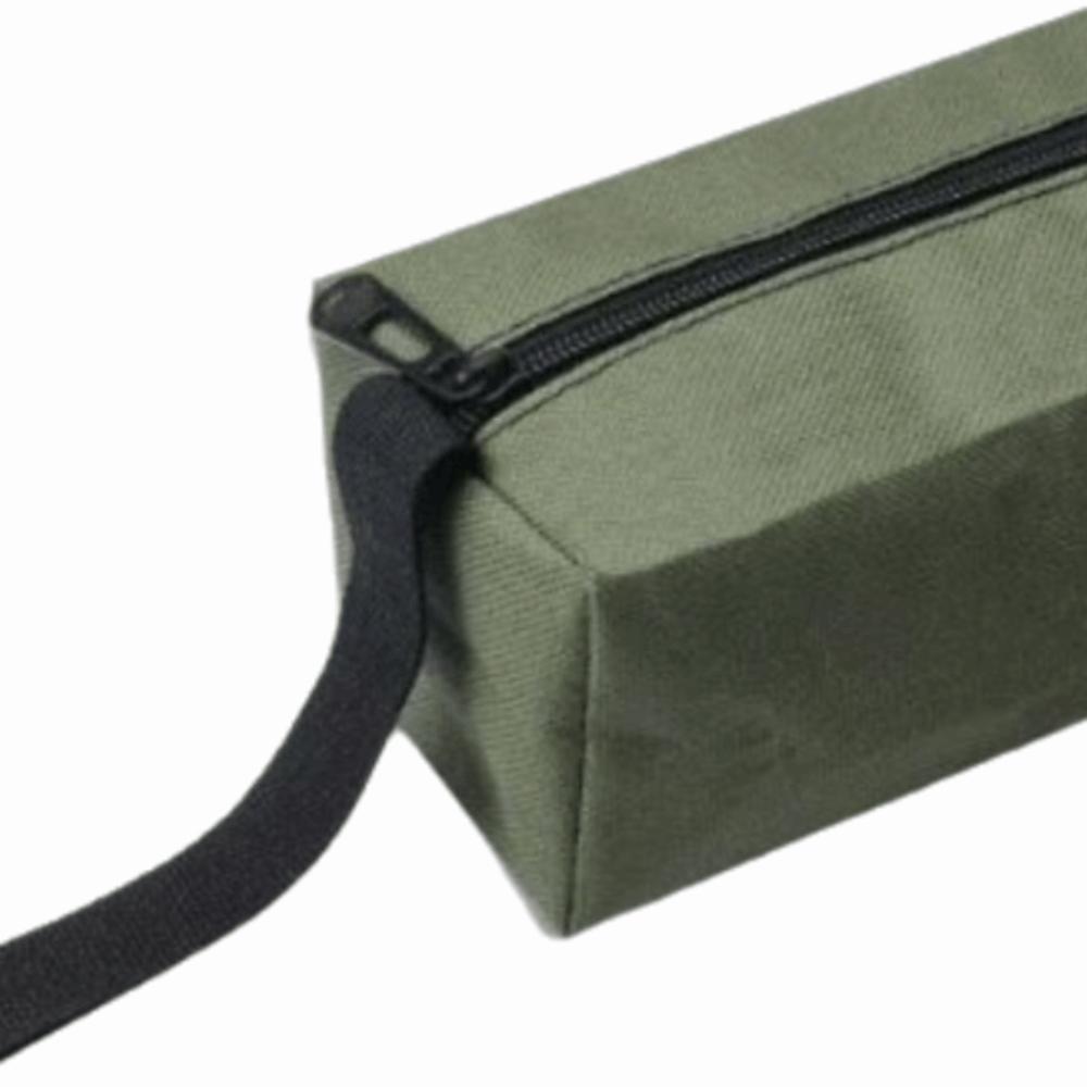 5 Pcs 600D Oxford Cloth Zippered Tool Pouch Bag Multifunctional Heavy Duty Tool Storage Bag Waterproof Tool Pouch