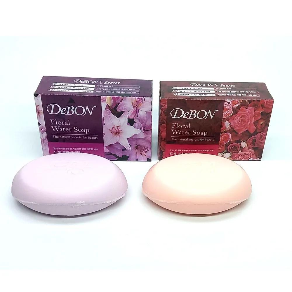 Debon Face & Bath Soap 100g x 10 Pieces / Sweet Rose