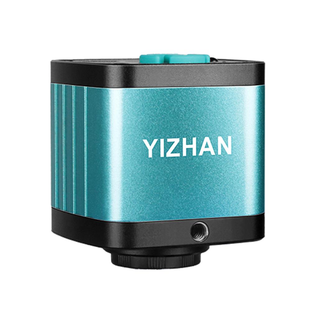 YIZHAN 150X Zoom Lens Electron Video Microscope 4K 49MP UHD Microscope Camera HDMI Type-C 1080P 60FPS Industrial Welding Tools