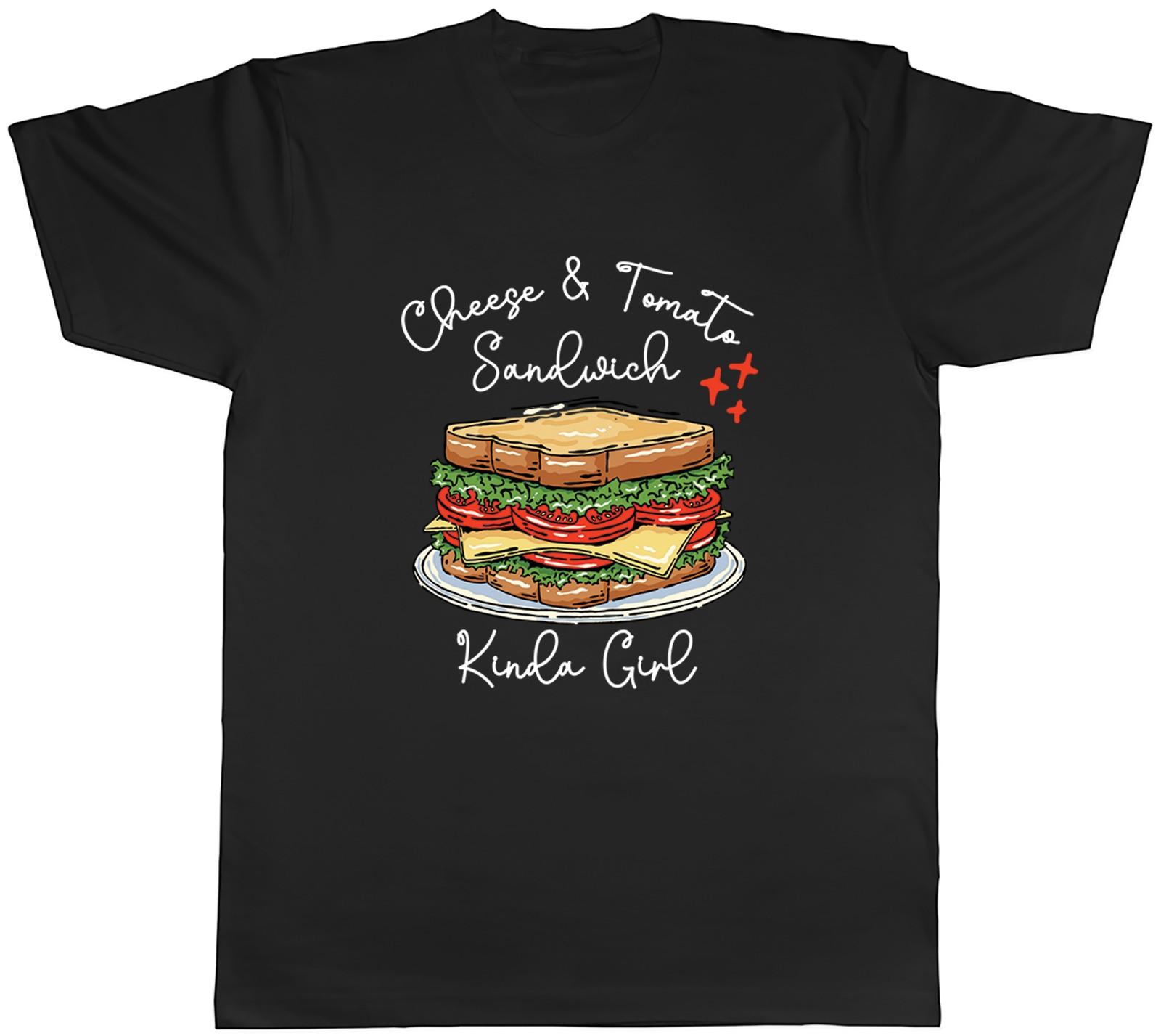 Cheese and Tomato Kinda Girl Funny Sandwich Mens T-Shirt Tee Gift Top XXXXL