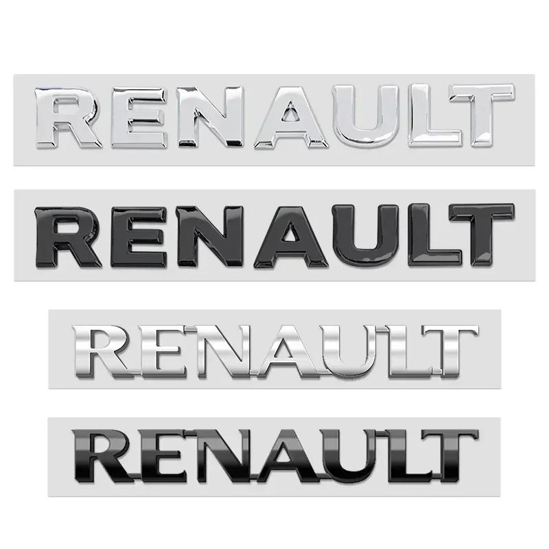 2026 Horké Pro Renault Vnitřní Samolepky 3D ABS Auto Písmeno Zadní víko kufru Znak odznak samolepka Pro Renault Megane 2 3 4 RS Grand