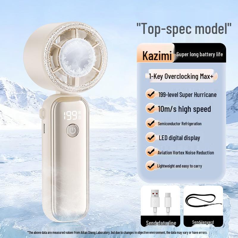 Yabuka Portable Turbo Cooling Handheld Fan