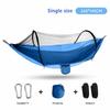 2-In-1 Camping Hammock with Mosquito Net Automatic All Season Suitable Portable Outdoor Hanging Bed for Camping Travel