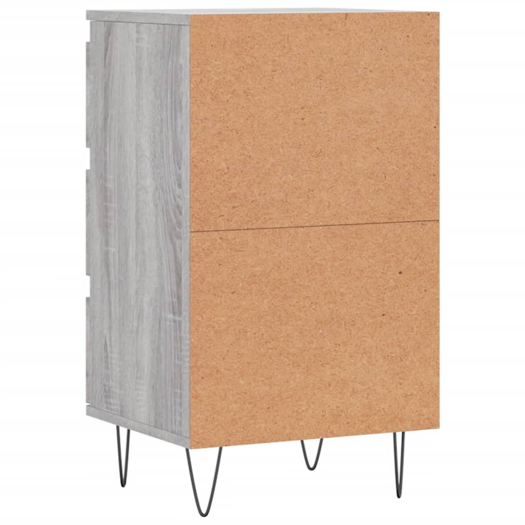 Sideboard Gray Sonoma 40x35x70 cm Particleboard