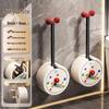 CMAOS Dachshund Wall-Mounted Toilet Brush Set