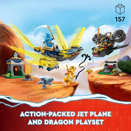 LEGO 71798 Nya and Arin's Baby Dragon Battle - New.