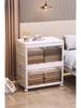 Instant Open Foldable Multi-Layer Plastic Storage Cabinet for Bedroom/Living Room