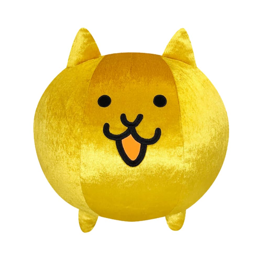 

Great Cat War BIG stuffed toy (gold cat)